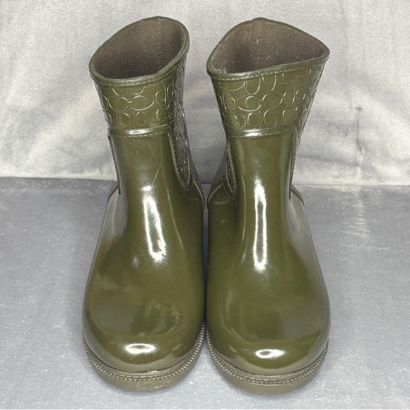🔥🔥🔥Coach Green Waterproof Winter Boots Size: 9B🔥🔥🔥 - Picture 9 of 11
